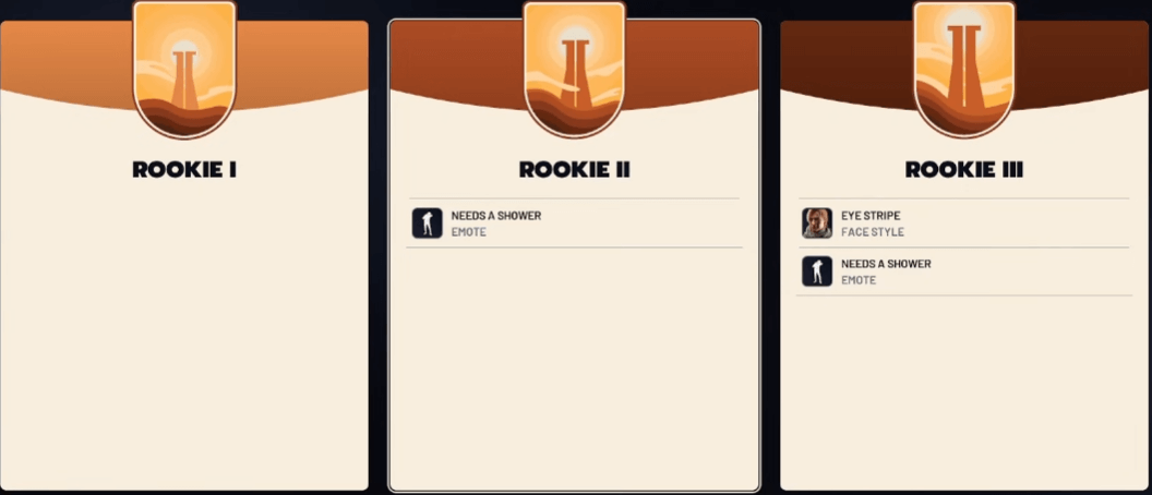 arc raiders trials ranks rookie 1- 3